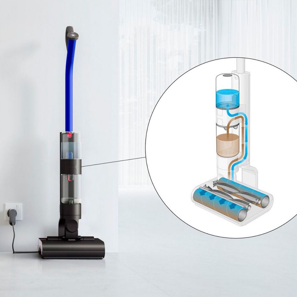 Пилосос DYSON WashG1 Electric Brake Blue/Black (486236-01)
