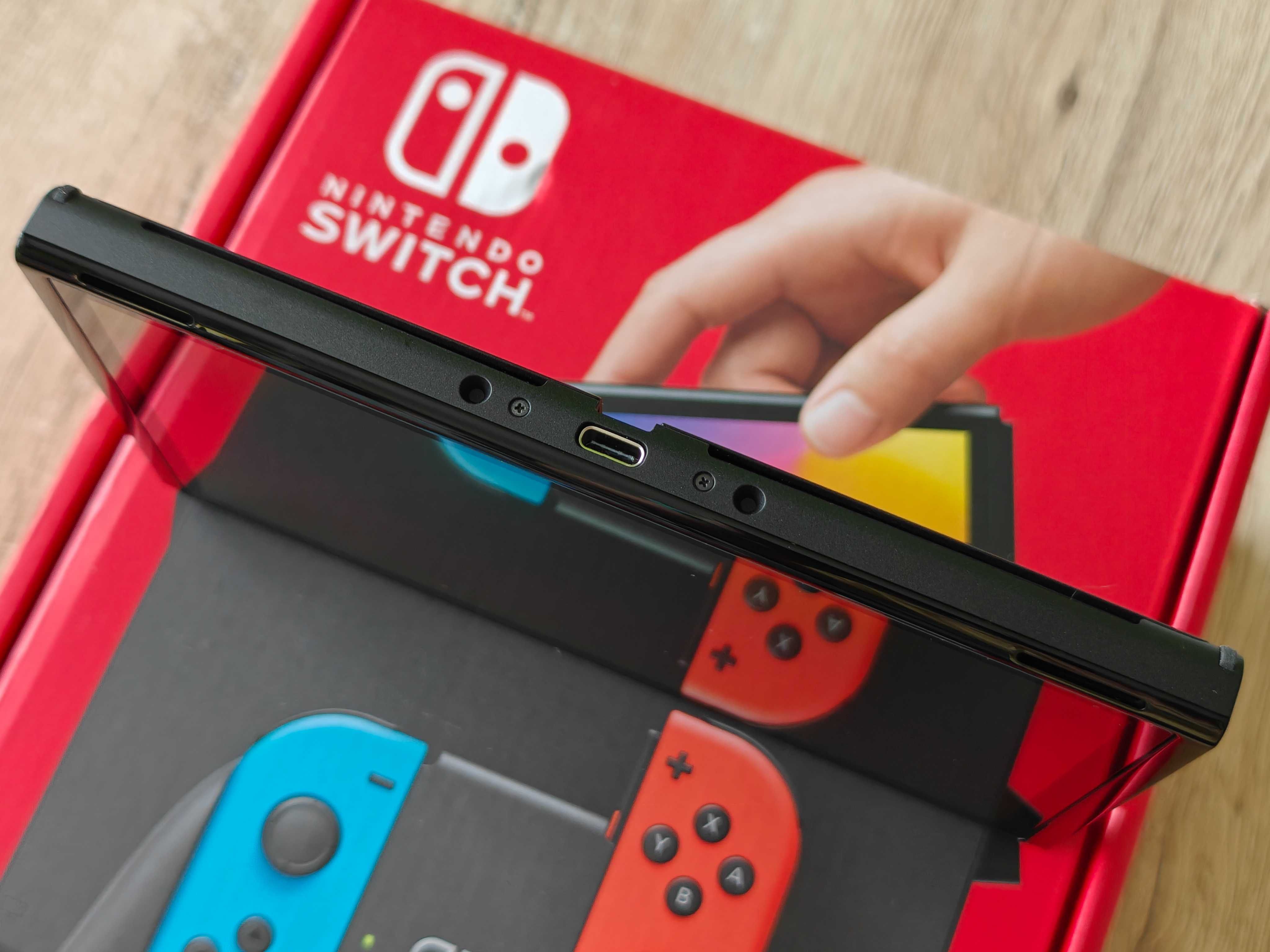 NOWA Nintendo Switch OLED karta 512GB konsola Picofly Przerobiona