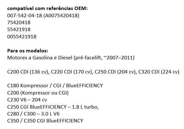 Sensor ESP - (NOVO) Mercedes C Class - W204