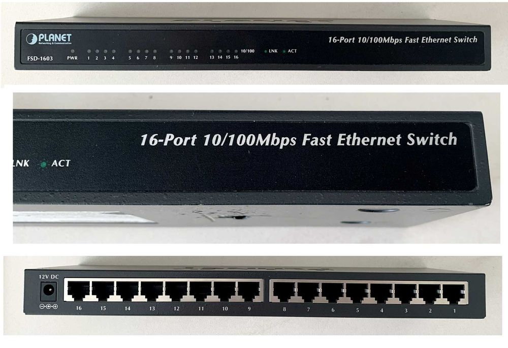 Коммутатор сетевой Planet FSD-1603