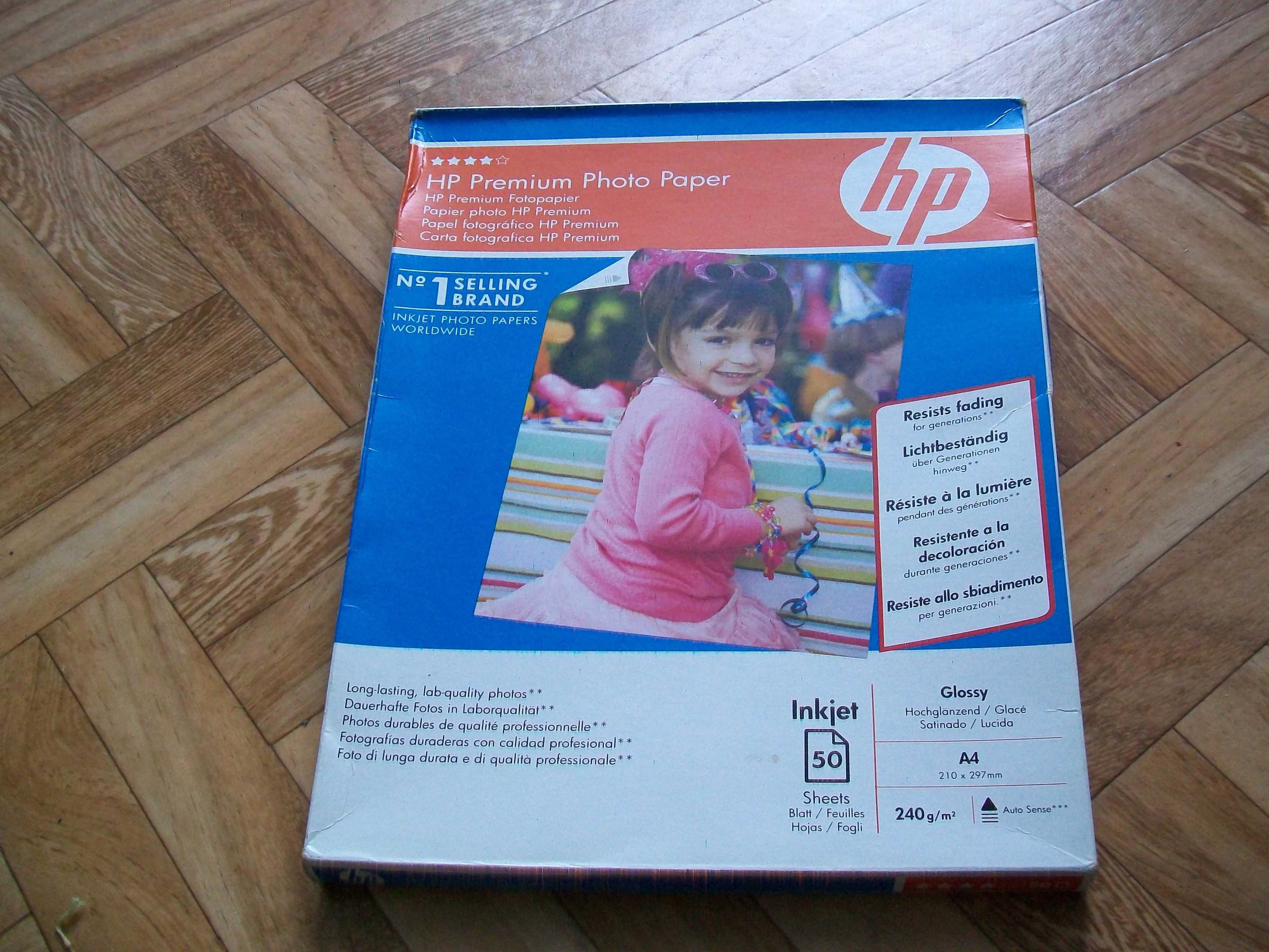 Papier HP Premium Photo Paper A4, 42 kartki