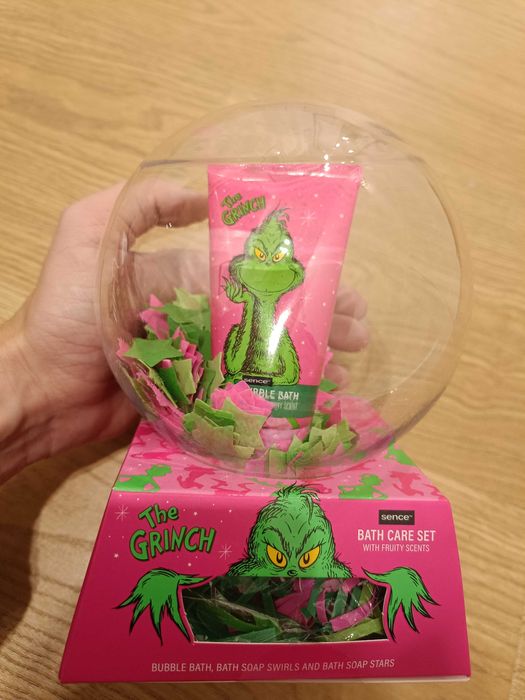 Zestaw kąpielowy the grinch nowy