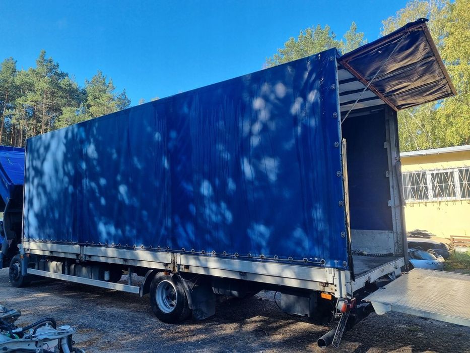 DAF LF 45 2004 r. KONTENER PLANDEKA 7,5mx2,57m +