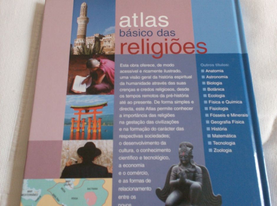 Livro Atlas básico das religiões, novo