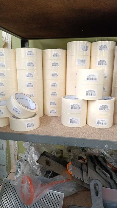 Купить Скотч, армована, алюмінієва, малярна стрічка лента Опт