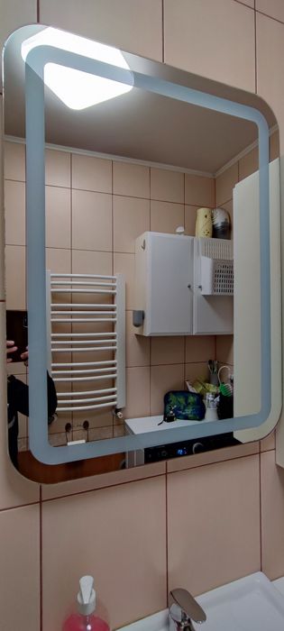 Lustro łazienkowe led 60x80