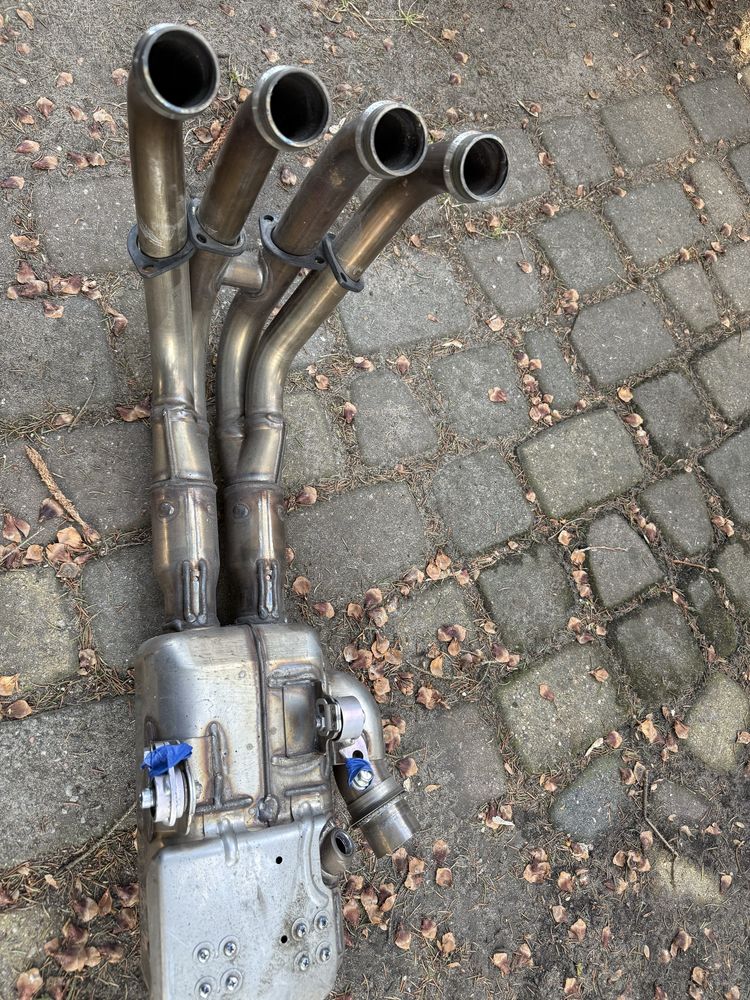 Kolektor wydechowy + katalizator  yamaha r6 rj15