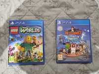 Worms W.M.D All stars, LEGO Worlds na ps4