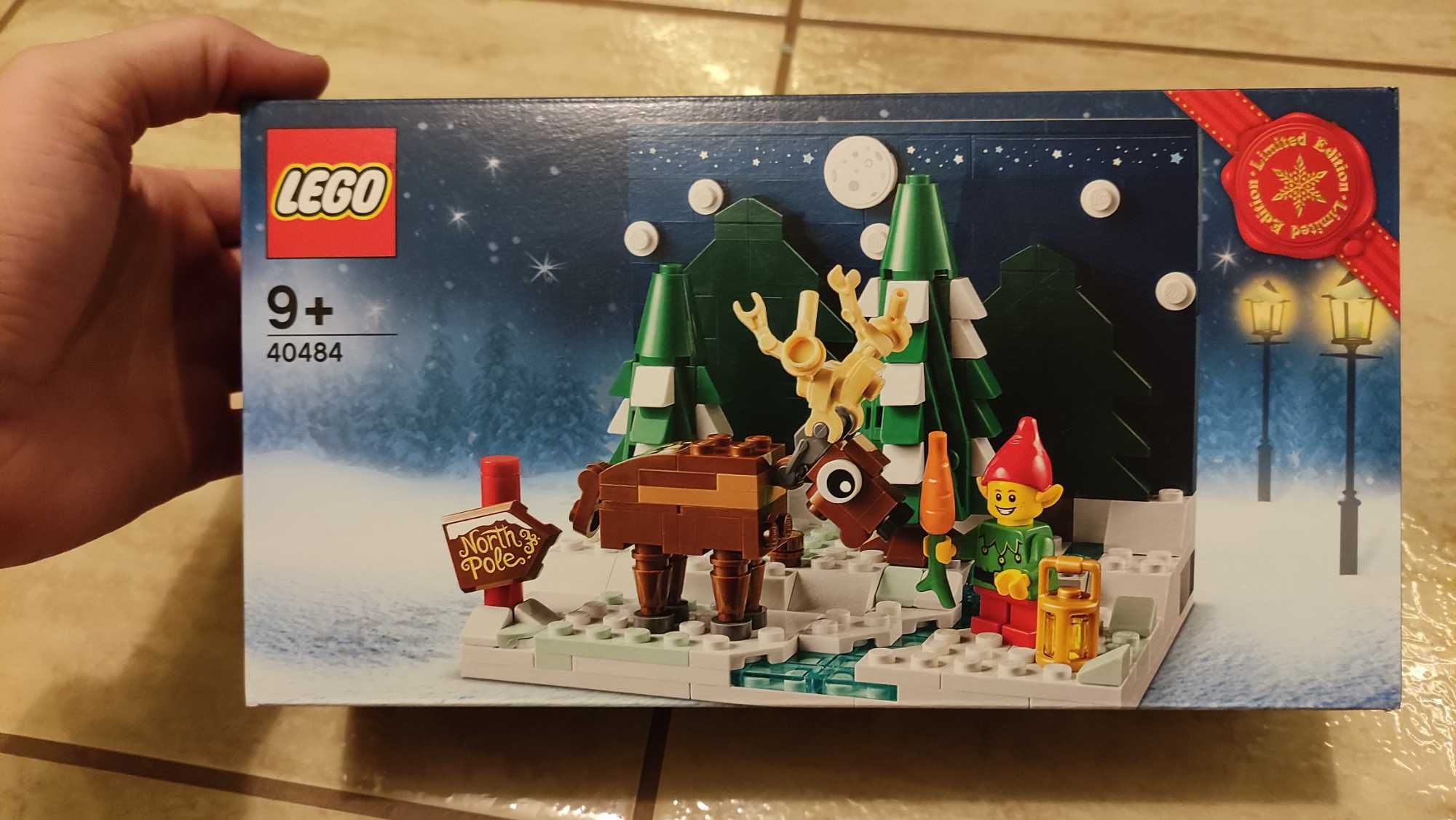 Podwórko Świętego Mikołaja LEGO 40484 , nowe