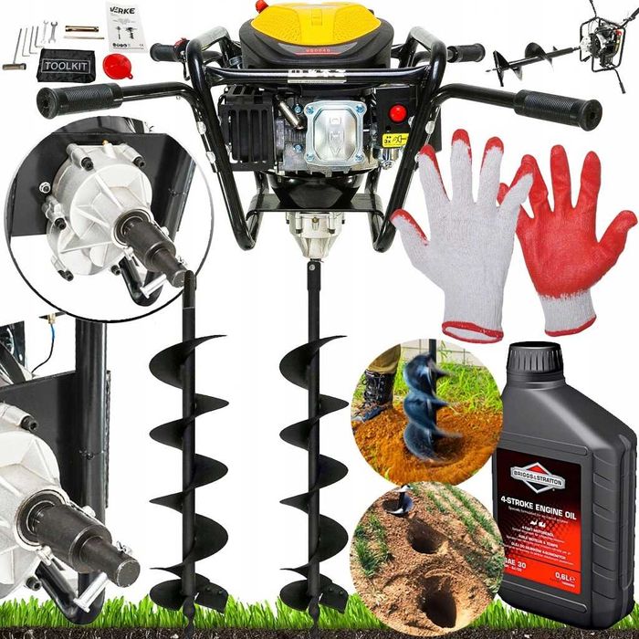 ŚWIDER SPALINOWY WIERTNICA Glebowa DO Ziemi Gleby Czterosuw Mocna 6KM