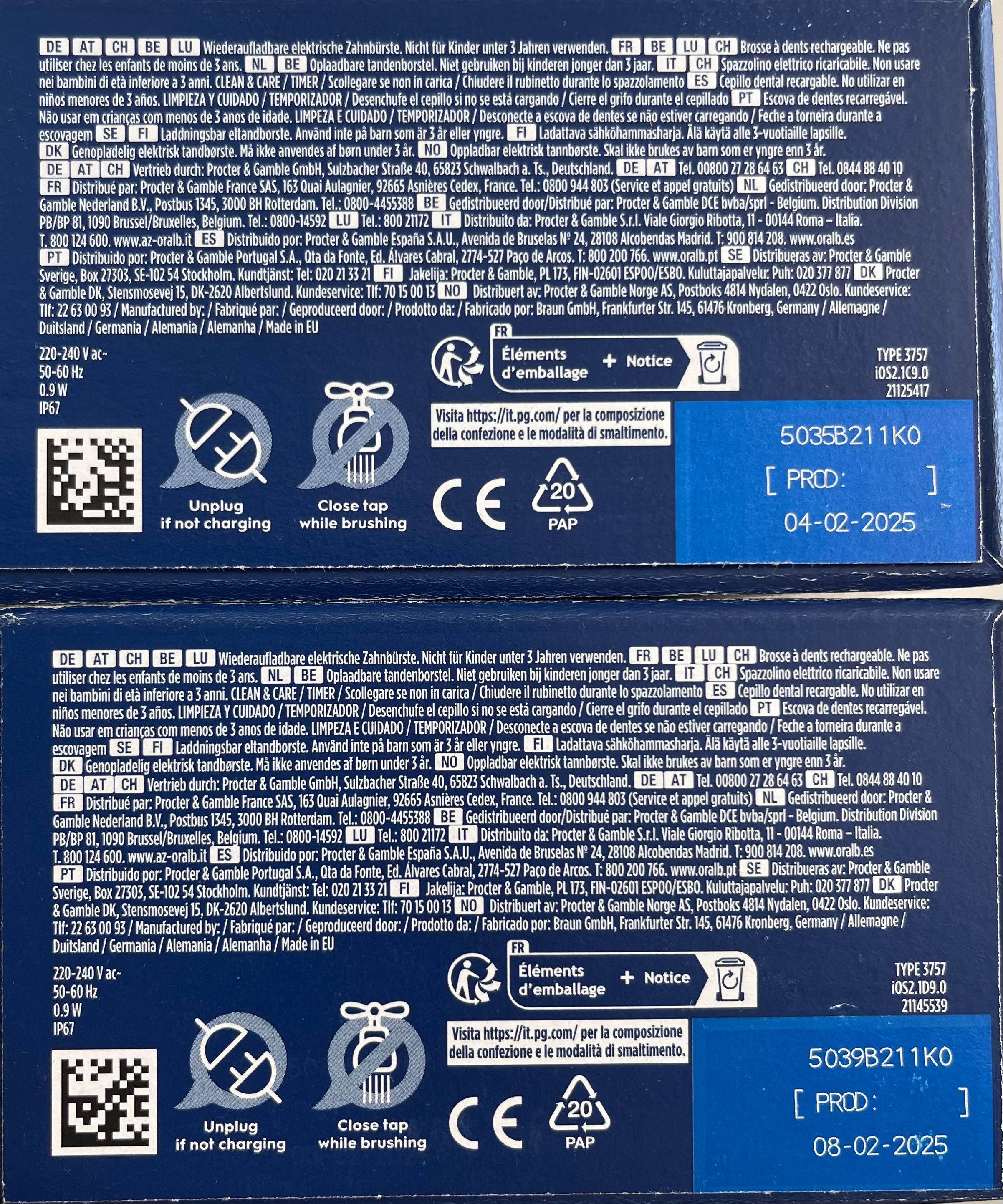 Електрична зубна щітка Oral-B iO Series 2