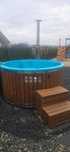 Balia ogrodowa gorąca beczka jacuzzi hydromasaż aeromasaż grzałka 3KW