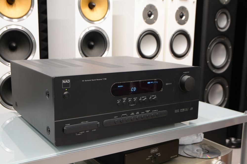 amplituner wzmacniacz do kina domowego 5.1 7.1 stereo NAD T754