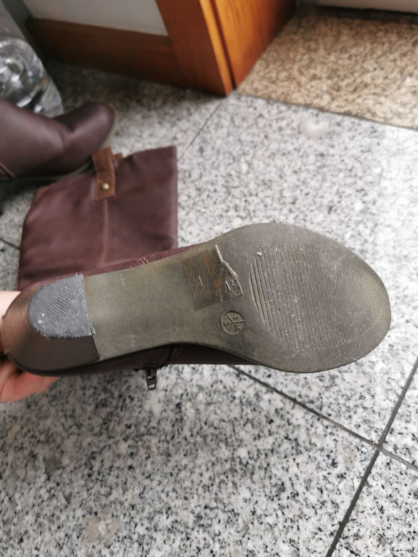 Bota de Cano Alto El corte Inglês