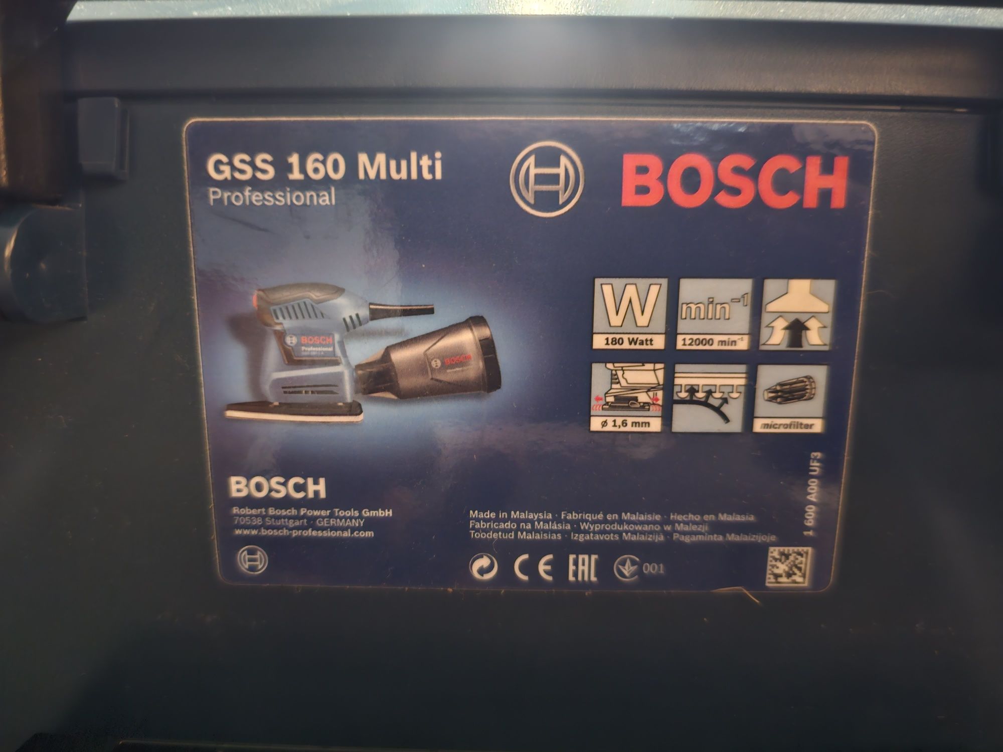 Szlifierka Bosch GSS 160 MULTI