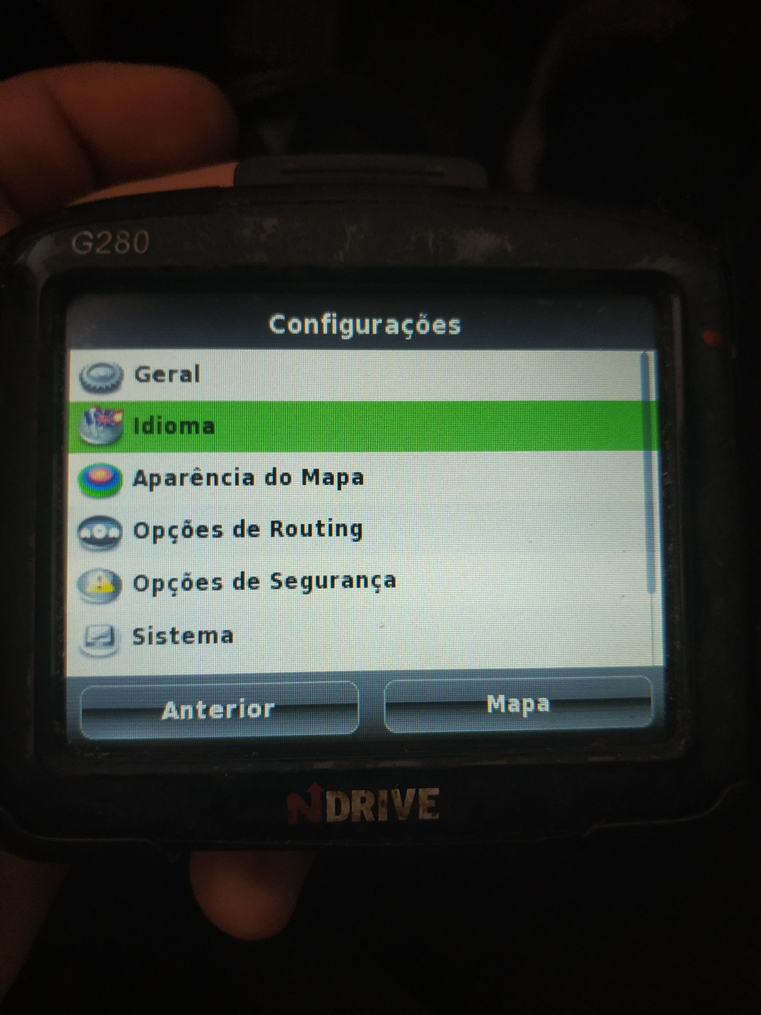 GPS Ndrive G280 automóvel