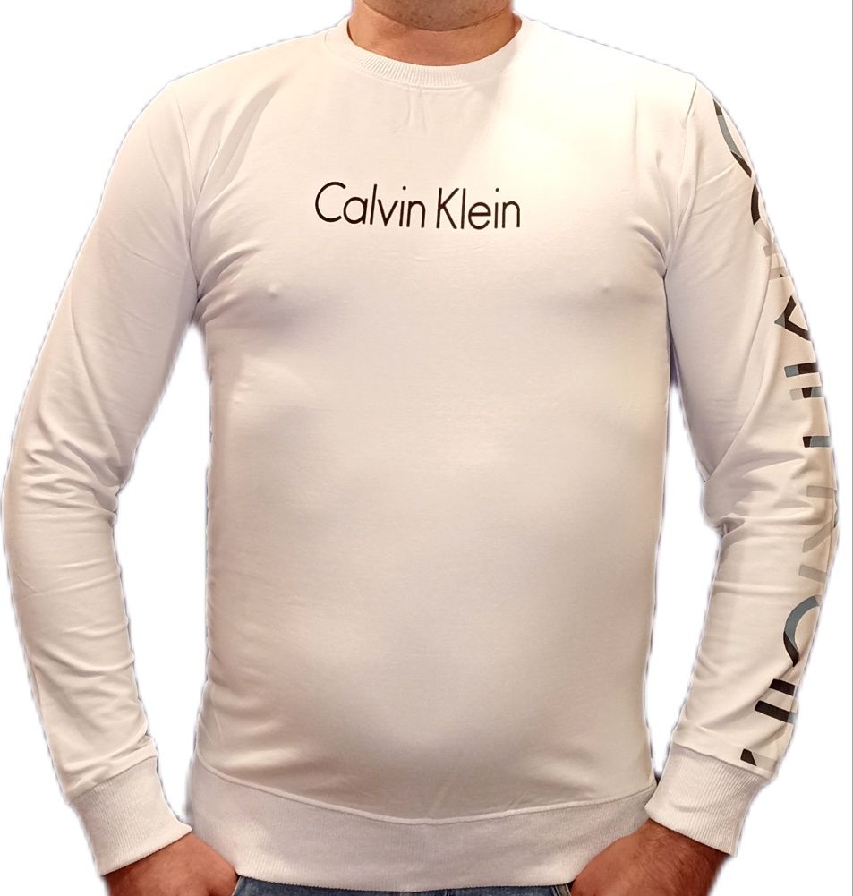 Calvin Klein bluza biała r.S,XL