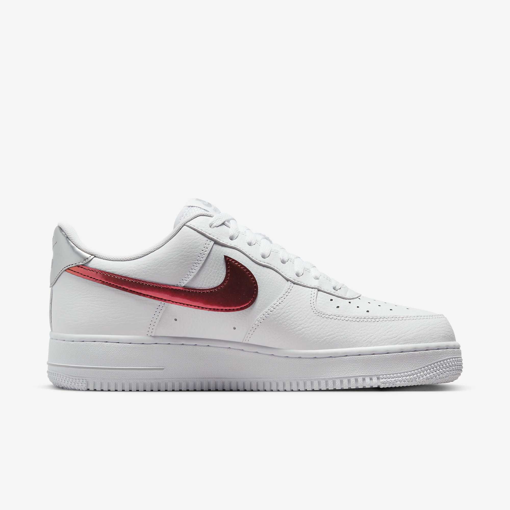 Оригінальні кросівки Nike Air Force 1 'White Red Grey FD0654-100