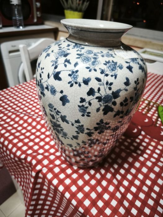 Peças porcelana azuis