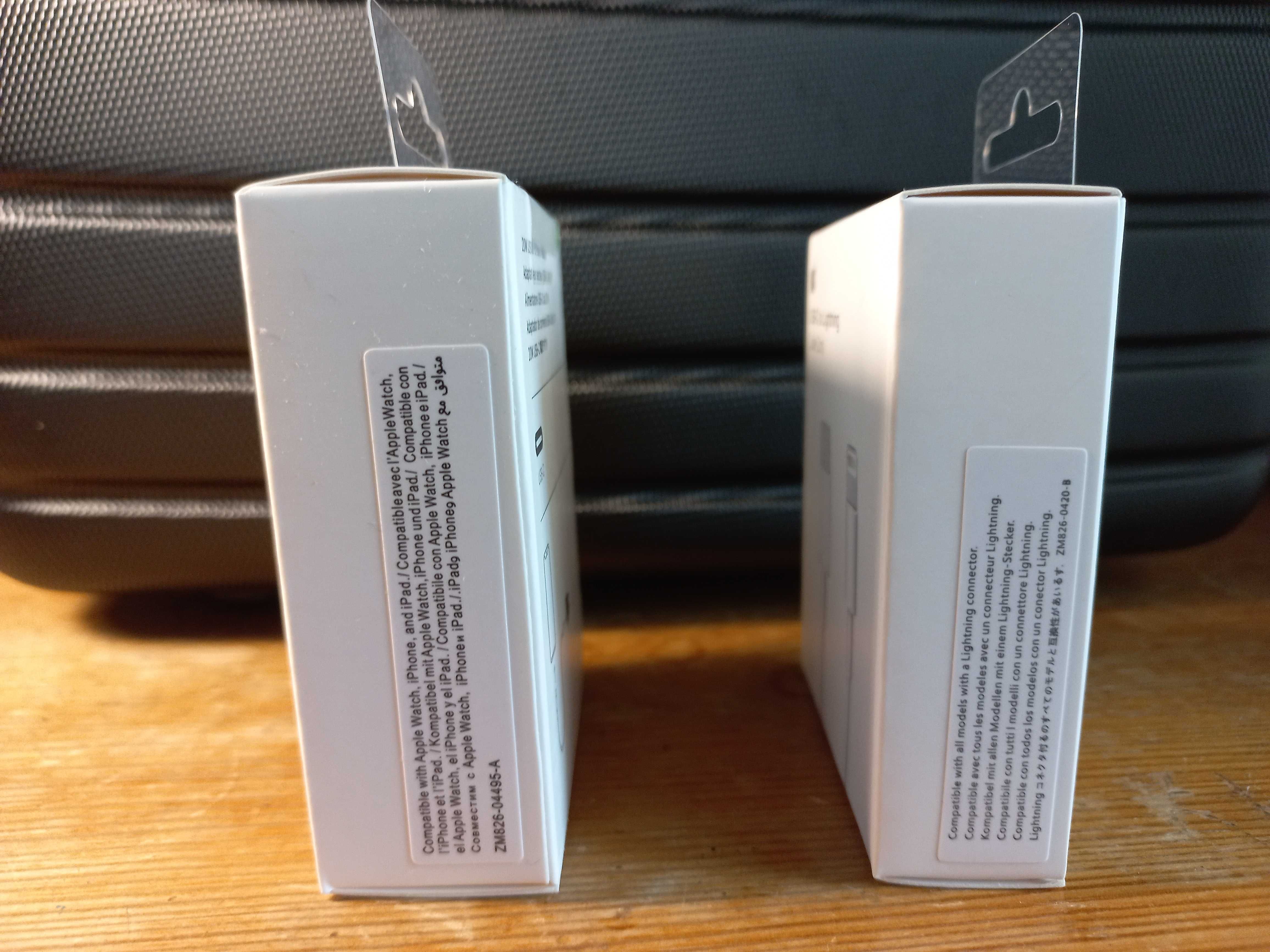 Ładowarka sieciowa APPLE 20W z kablem lighting do iPhone