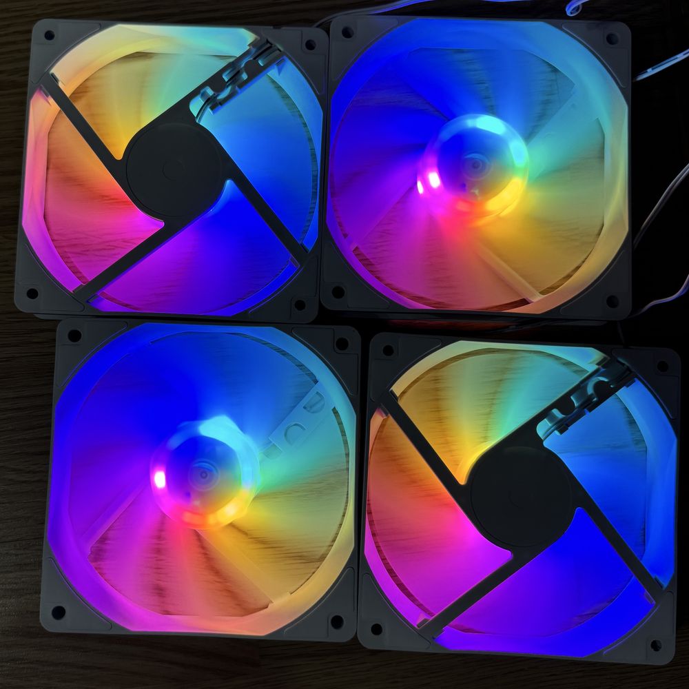Кулер (95W/160W) / Вентилятор (120mm/120mm) з RJB-Підсвіткою для ПК,PC