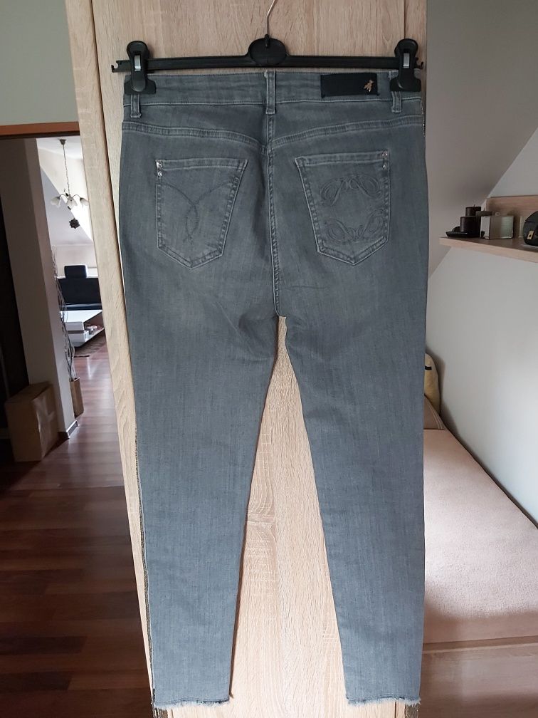 Spodnie jeansowe Patrizia Pepe wysoki stan rozmiar 30
