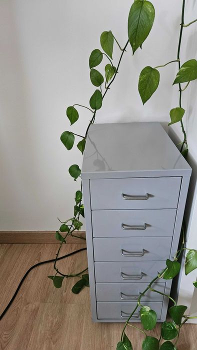Módulo de 6 gavetas metálicas - IKEA