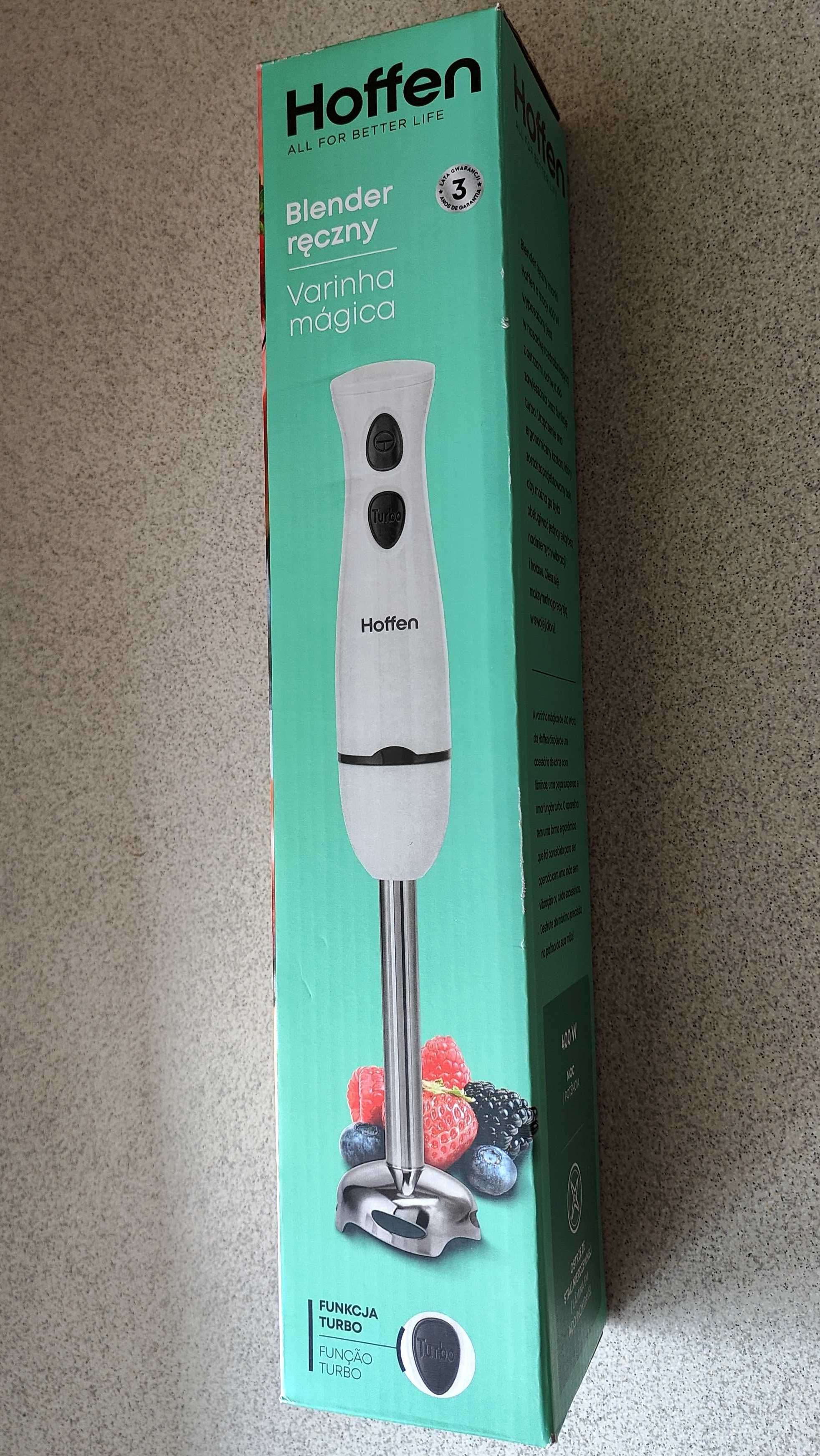 Blender ręczny - 400 W - biały