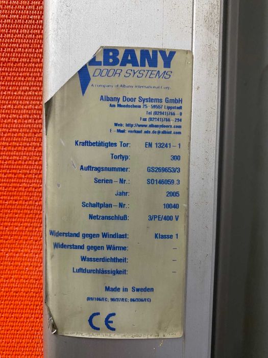 Brama zwijana szybkobieżna Albany