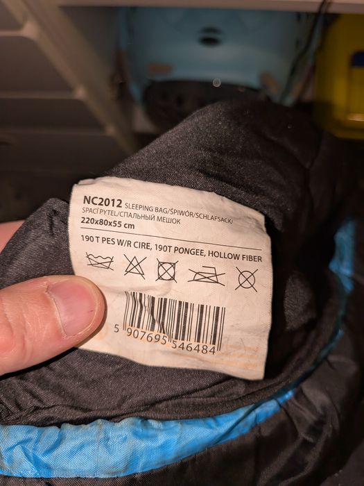 Sprzedam śpiwór typu mumia marki Nils Camp.