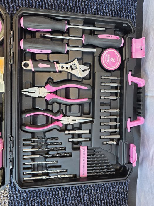 Набір інструментів DEKO + шуруповерт для дому. Ідеально на подарунок