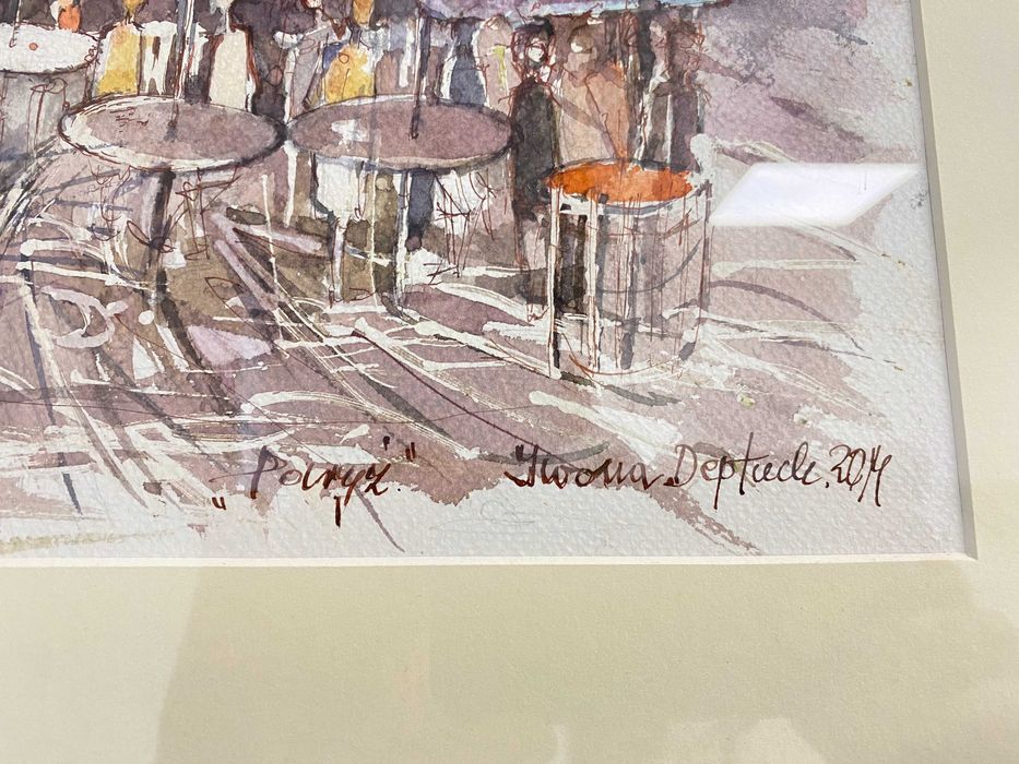 Obraz Paryż Iwona Deptuch - Dymowska