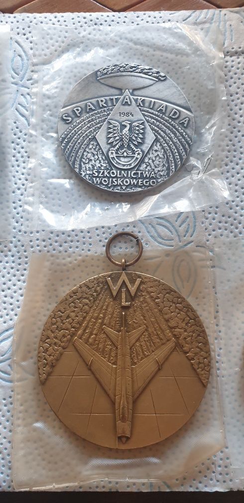 Medale sportowe z PRL