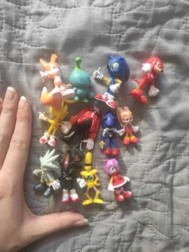 12 figuras do filme Sonic