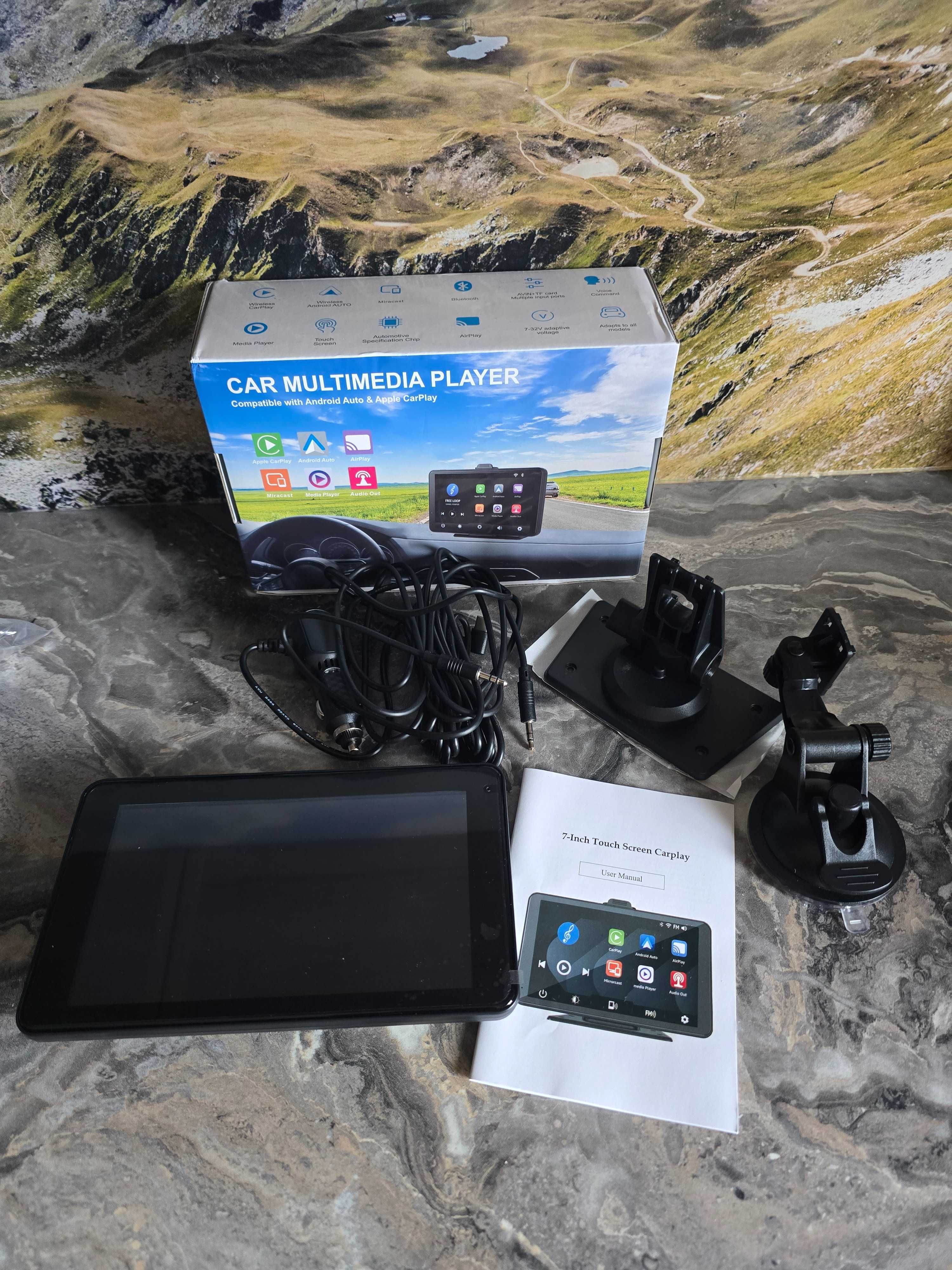 Stacja Multimedialna Bezprzewodowy Tablet do auta radio Carplay