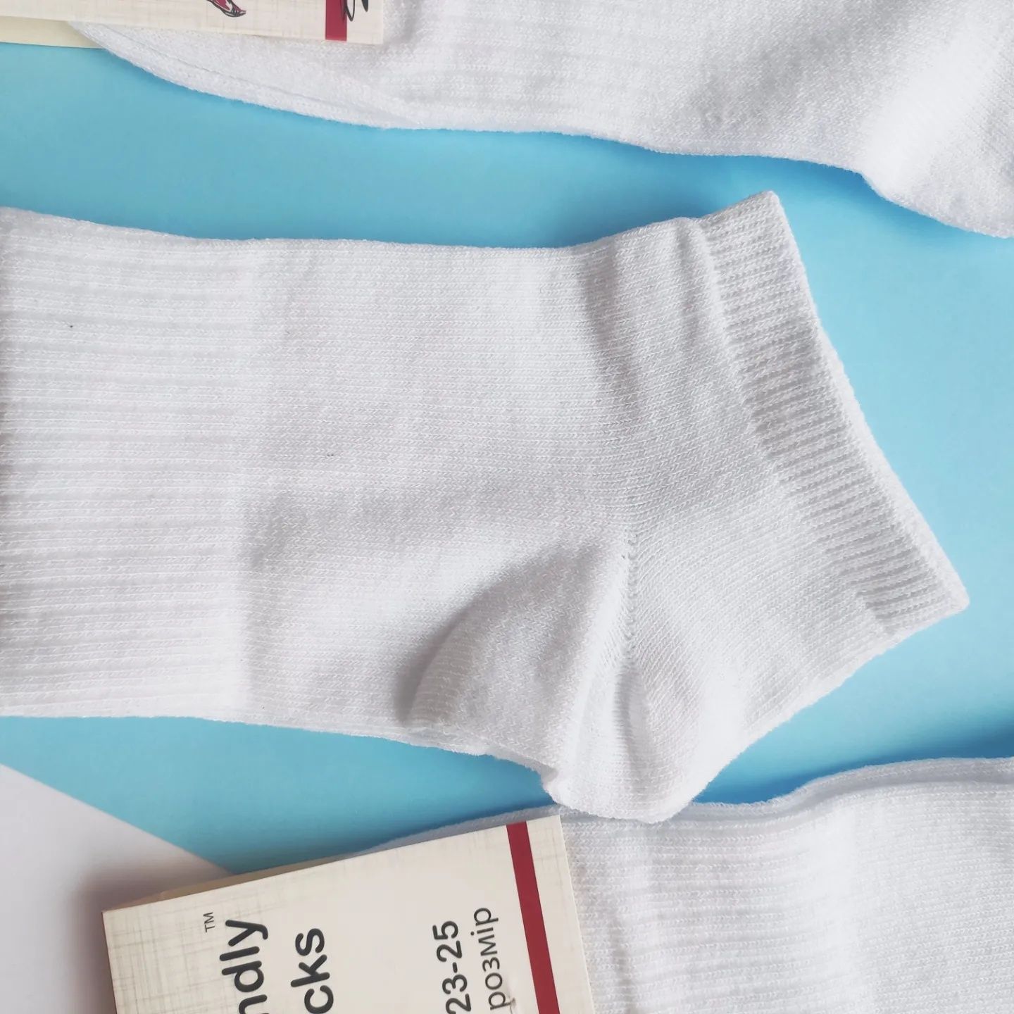 12 пар/ оптова ціна/  Шкарпетки БІЛІ короткі спортивні