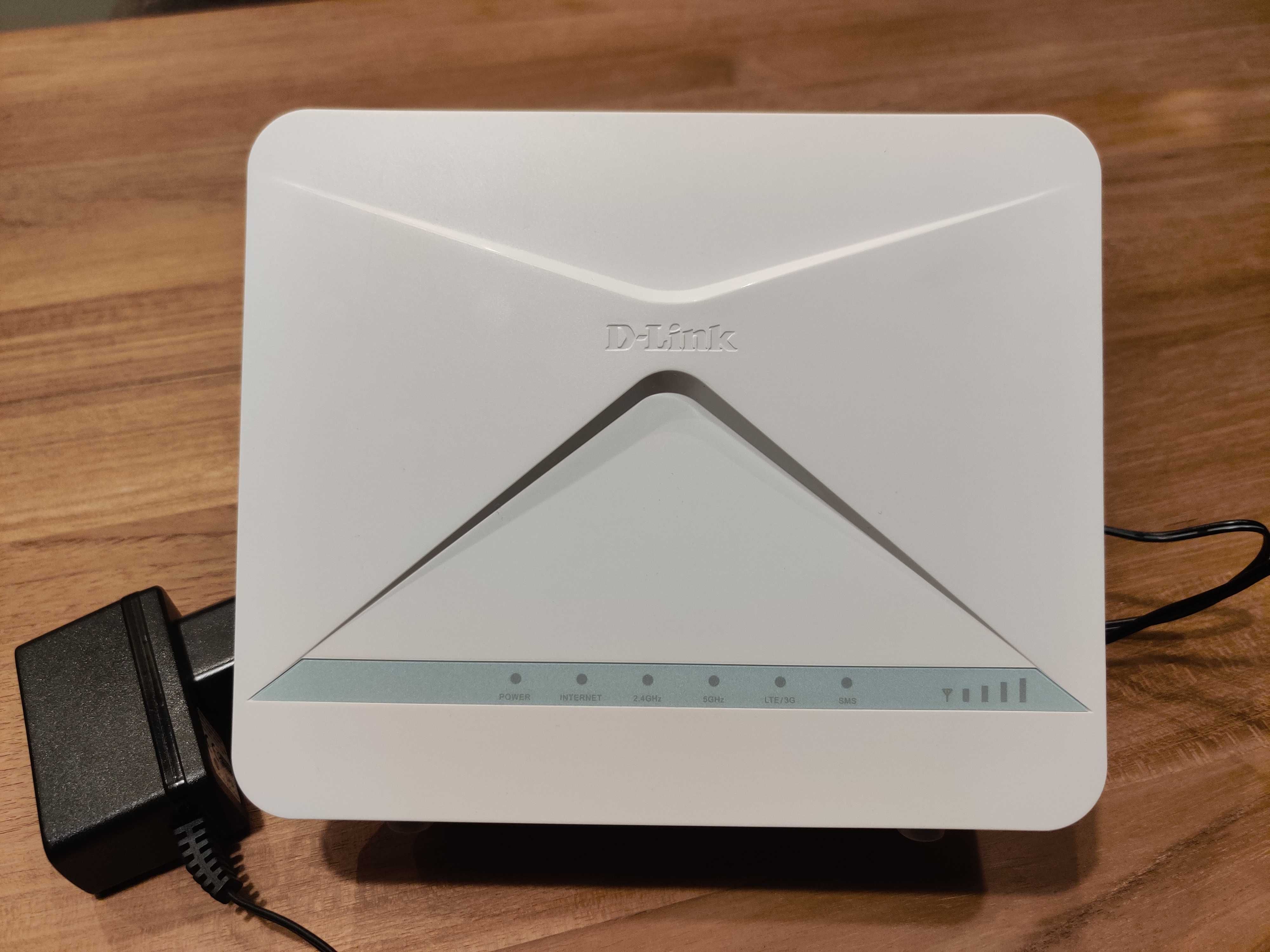 D-LINK Router AI WIFI6 AX1500 4G LTE jak nowy, gwarancja 20miesiecy