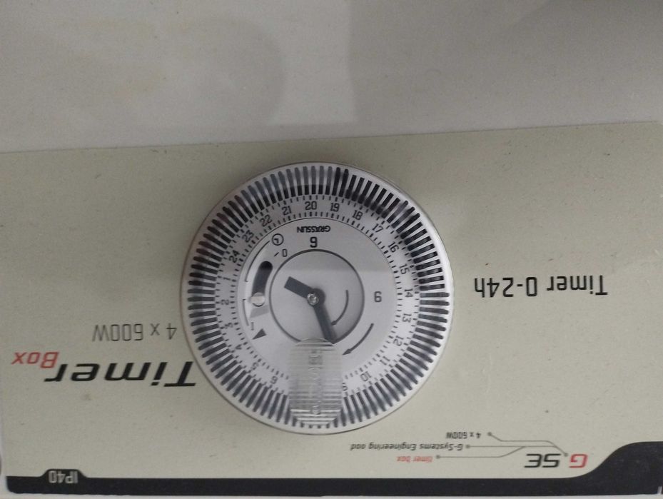 GSE Timer box com 4 saidas