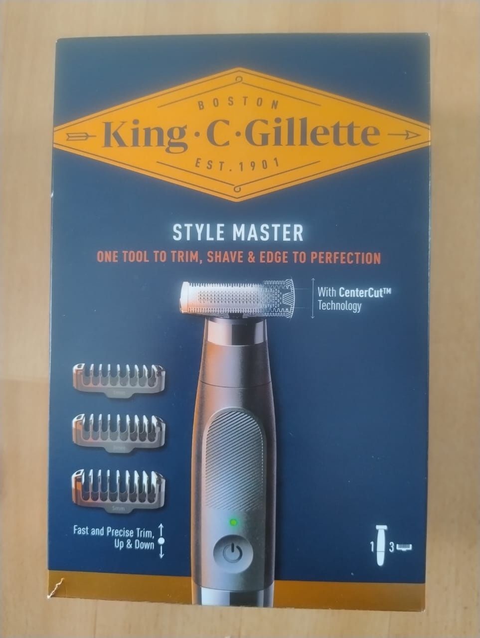 Продам новую аккумуляторную бритву Gillette King