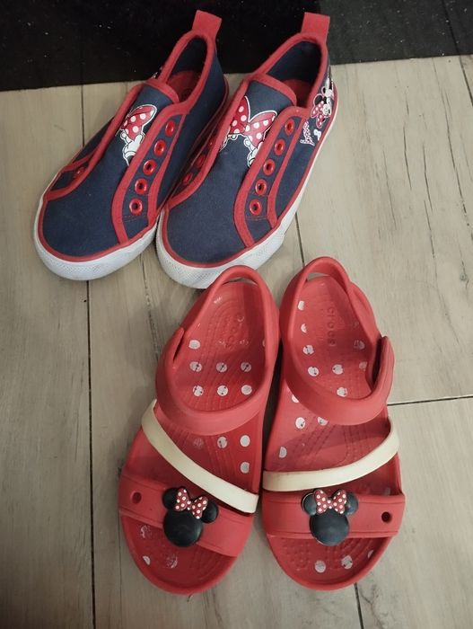 Sandały crocs r 27 c 10 Minnie trampki Minnie