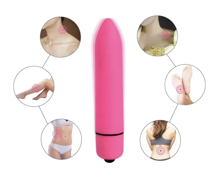 Віброкуля, жіночий міні вібратор, міні масажер стимулятор, вібро-пуля