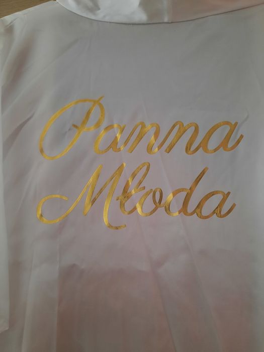 Szlafrok Panna Młoda Ślub Wesele