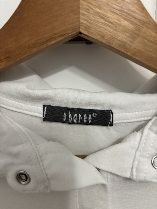 Biała bluzka sportowa polo