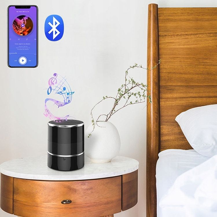 Głośnik Bluetooth Ukryta Kamera Wifi Na Baterie