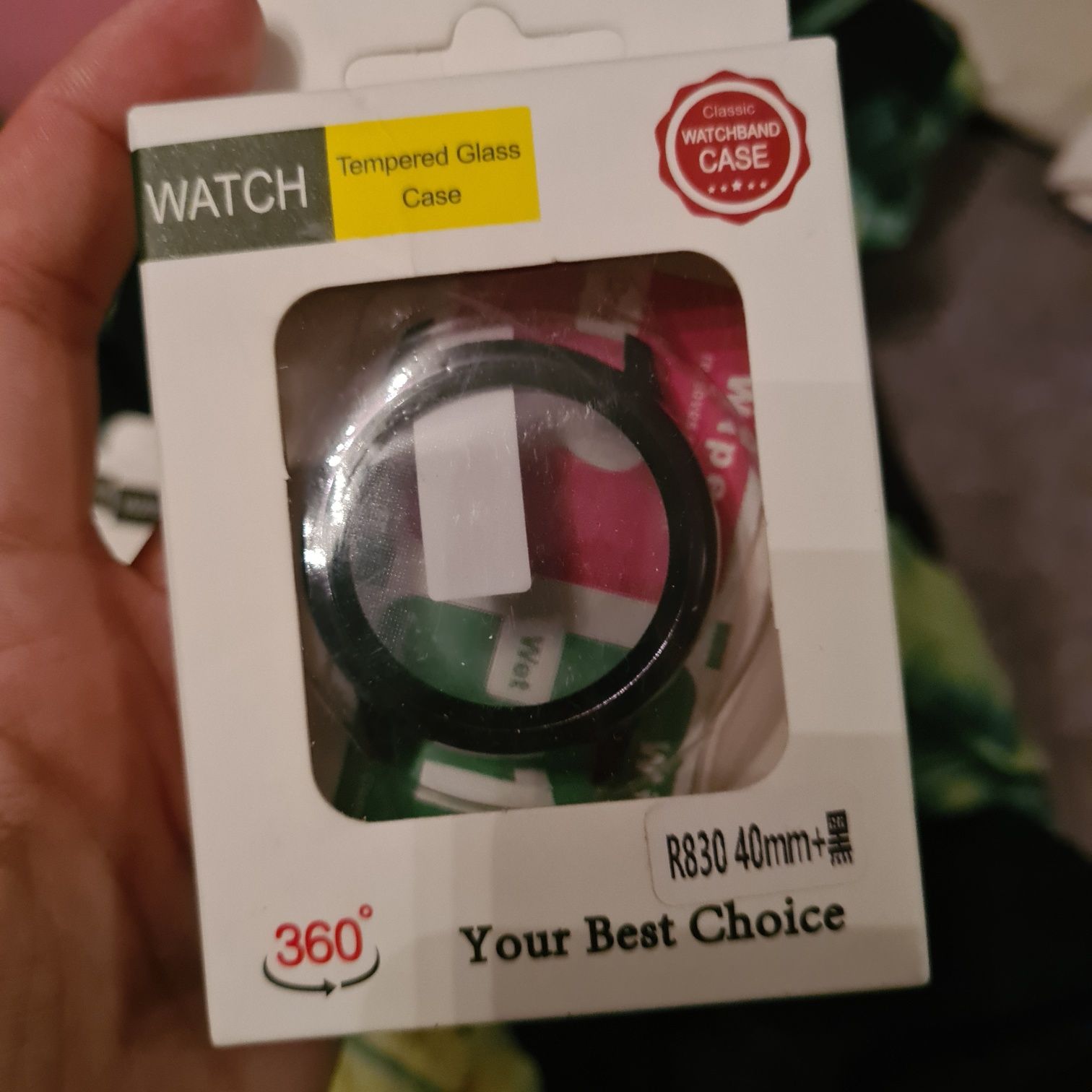 Etui samsung galaxy watch active 2 40mm szkło ochronne 3 sztuki