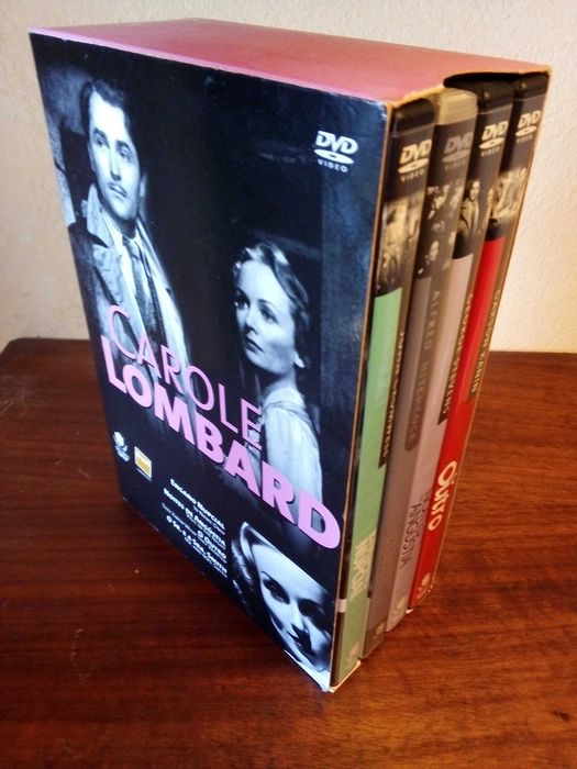 Carol Lombard Box 4DVD Mr & Mrs Smith todos DVD na descrição em Baixo.