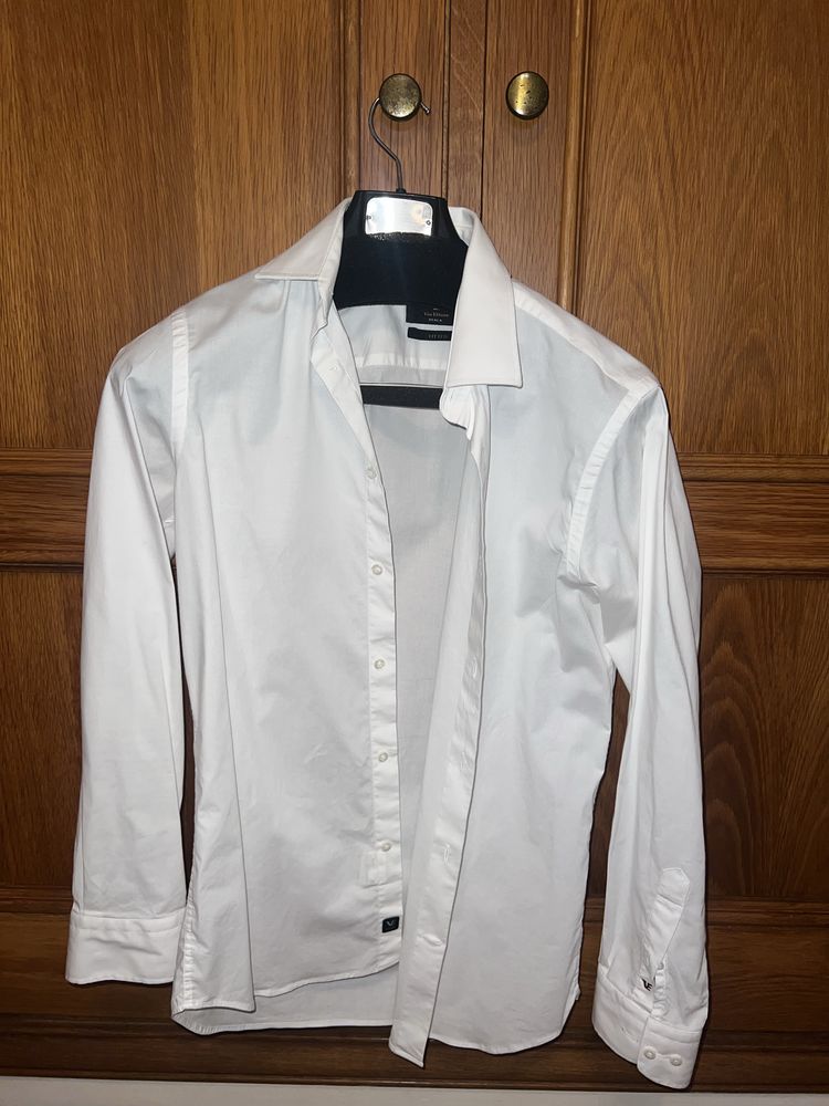 Camisa homem branca usada apenas 1 vez