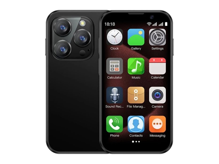 Mini Telemóvel - Preto