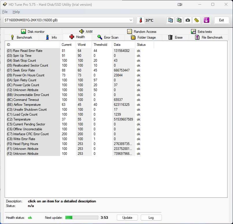 Seagate Exos X16 ST16000NM001G 16 TB 3.5" SATA III