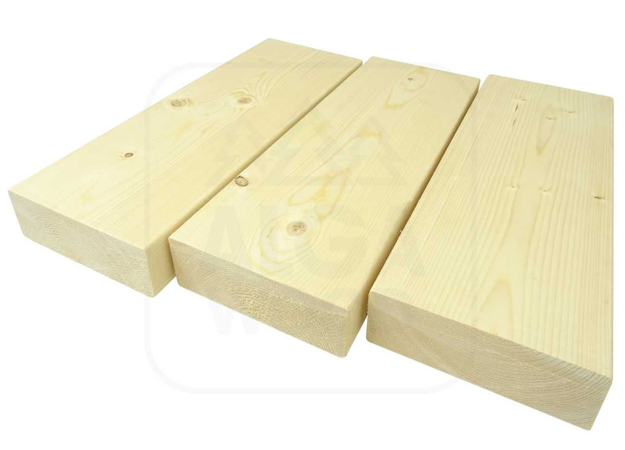 Drewno konstrukcyjne C24 certyfikowane - Świerk Skandynawski 45x145